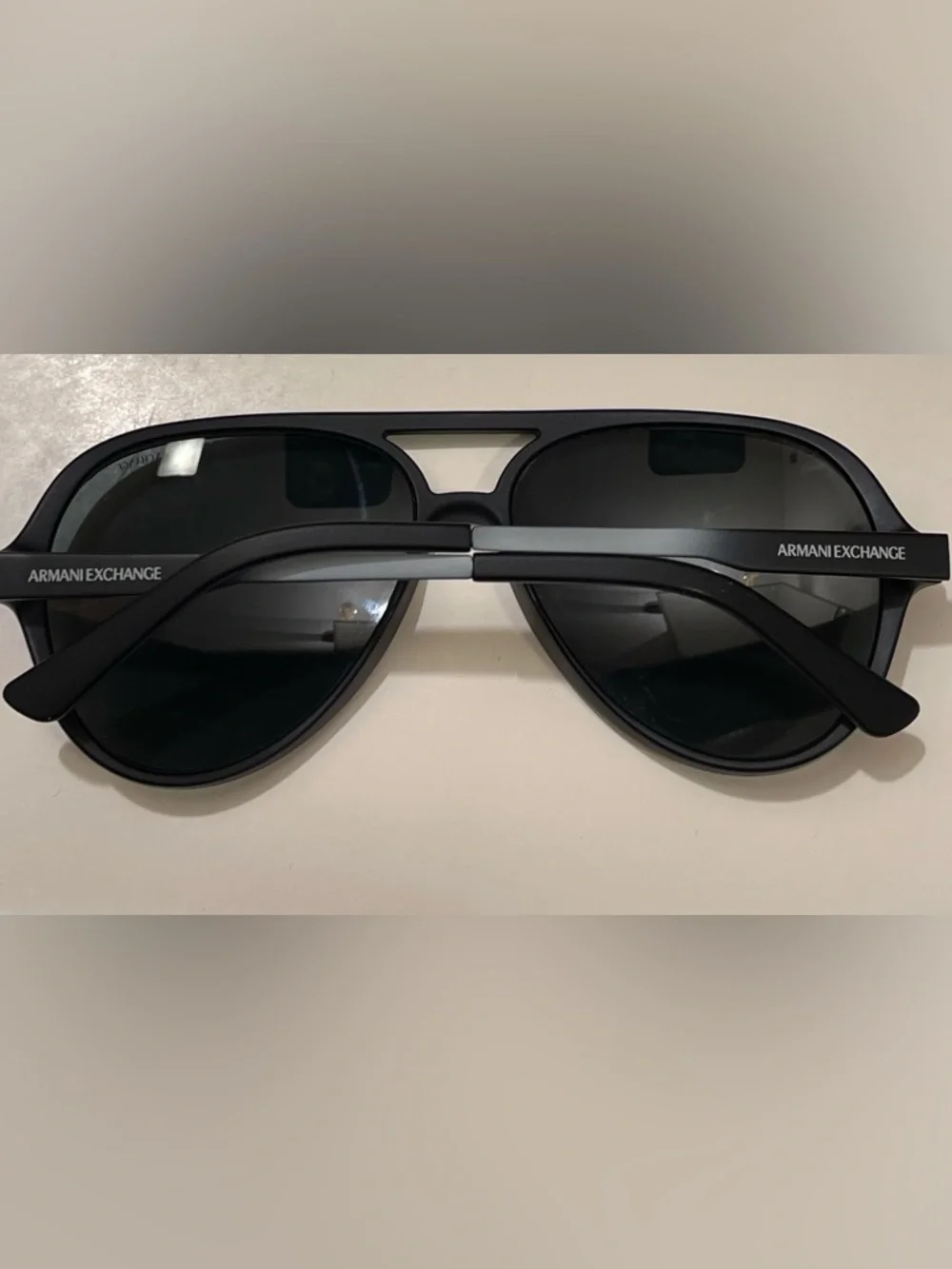 Armani Exchange Men’s Matte Black Sunglasses